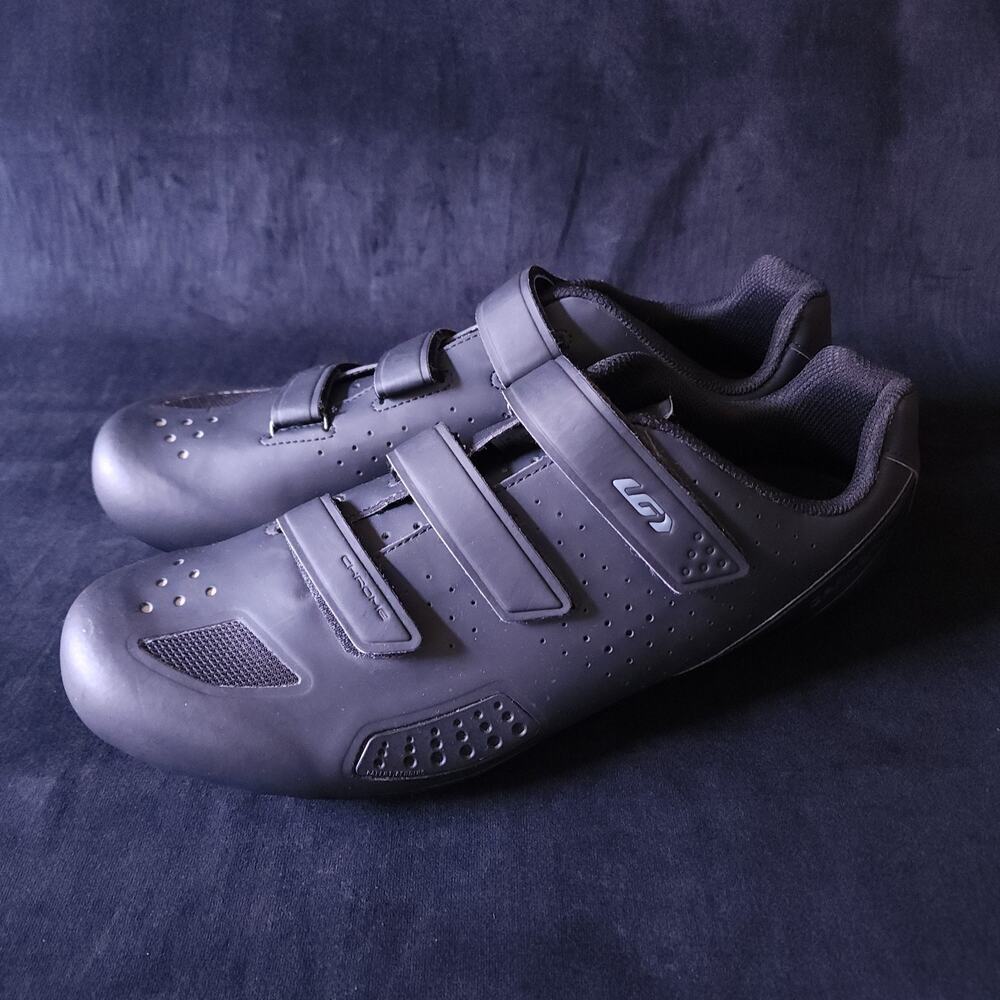Garneau Mens Size US 13 Chrome II Cycling EUR 49 Black Biking Triathlon Shoes
